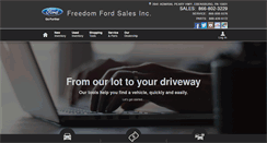 Desktop Screenshot of freedomfordofpa.com